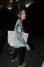 Alia Bhatt snapped at airport after they return from Delhi on 16th April 2014